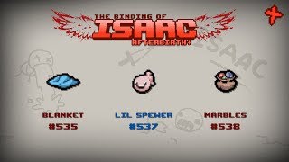 Binding of Isaac Afterbirth Item guide  Blanket Lil Spewer Marbles [upl. by Rodi]