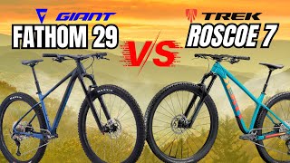 How does the Giant Fathom Stack up against the Trek Roscoe [upl. by Adlez]