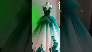 Choose your favourite colour and see dresses design fashiontrends partydressdesign wedding ❤️💯💯 [upl. by Salahi]