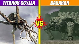 Titanus Scylla vs Basaran  SPORE [upl. by Danni924]