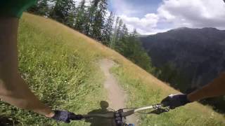 La Thuile Mountain Bike Natural Trail E  MURET [upl. by Armilda634]