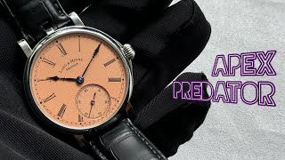 Lang amp Heyne Friedrich III salmon dial amp purple hands [upl. by Ymij]