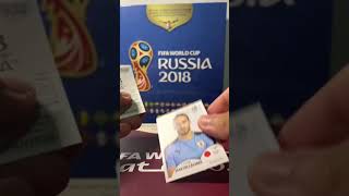 cromos futbol mundial2018 football worldcup messi mundial mbappe cartas coleccionismo [upl. by Torto]