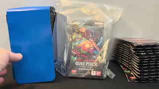 Opening Two One Piece OP06 Displays Same hits as a booster box [upl. by Schuler]