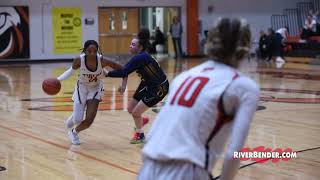 GAME CLIP HIGHLIGHT  Edwardsville Tigers vs OFallon Panthers Girls Basketball [upl. by Ylsel]