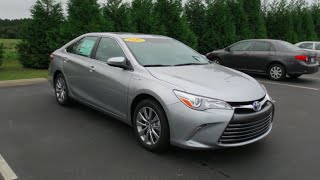 2016 Toyota Camry XLE Hybrid Full Tour amp Startup at Massey Toyota [upl. by Natalina]