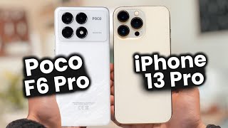 Xiaomi Poco F6 Pro vs iPhone 13 Pro ¿Cuál Comprar [upl. by Dicky771]