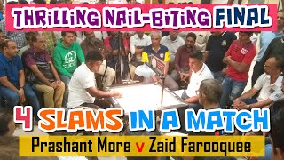 MCA LIVE Carrom  FINALMS  Prashant More Mumbai vs Zaid Farooquee Thane [upl. by Atilrak]