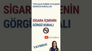 Sigara İçme Görgü Kuralı [upl. by Chalmers]