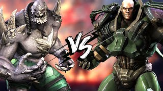 Injustice  Doomsday vs Lex Luthor [upl. by Tnarud]