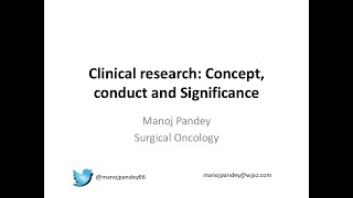 Clinical research Concept Conduct and Significance [upl. by Deragon832]