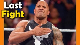 The Rock Last Fight in WWE [upl. by Bauer]