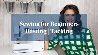 Understand Basting  Tacking Sewing for Beginners [upl. by Anagrom]