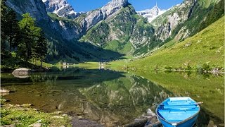 Hiking im Alpstein Appenzellerland Seealpsee Tourismuss Schweiz [upl. by Pincince889]