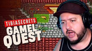 CATEROIDE REAGE O mistério da GAMEL QUEST por TibiaSecrets  Ft Fullgore [upl. by Retep]