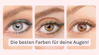 Perfektes AugenMakeup Farbtipps für blau grün und braun – So wie ein Profi [upl. by Nomaid]