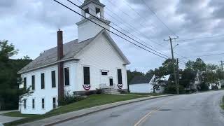 Driving through Lake Sunapee New Hampshire [upl. by Annayram]