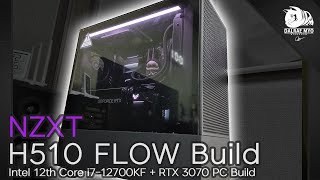 NZXT H510 FLOW Build  12th 12700K  Z690 TUF  RTX 3070 [upl. by Kamila]