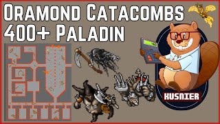 Oramond Catacombs  400 Paladin  Tibia [upl. by Rosabel]