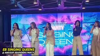 Ang Performance Ng EB Singing Queens Sa Ginanap Na Seafarers Party Ng AMOSUP  Eat Bulaga TVJ  PT [upl. by Adiuqram]