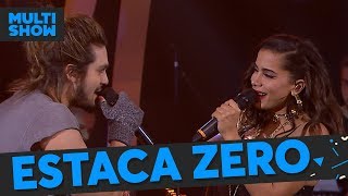 Estaca Zero  Acordando o Prédio  Luan Santana e Anitta  Música Boa Ao Vivo [upl. by Elocal]