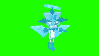 Angel Cortex run animated front chroma [upl. by Amiarom]