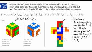 Zauberwürfelmathematik  Teil 5  Abschnitt 1 [upl. by Ellehcin]