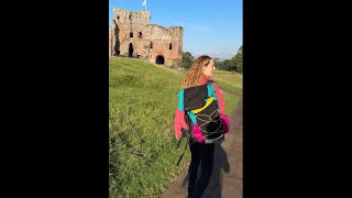 Behind the scenes filming of Goneril at Brougham Castle [upl. by Yslehc258]