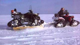 Polaris 800 Prospector VS Arctic Cat 650 MOV [upl. by Liliane60]