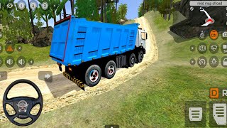 off road new Tripper truck driving game l Truck simulator indonesia [upl. by Aerua512]