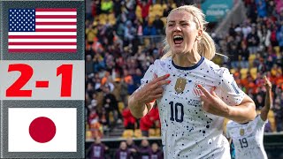 USA vs Japan FULL MATCH Highlights  SheBelieves Cup 2024  462024 [upl. by Wertheimer]