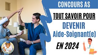 Comment devenir aidesoignant en 2024 [upl. by Haerb371]