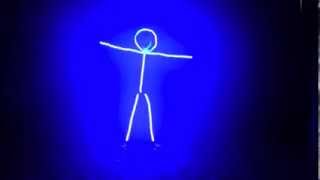 How to Make the Baby LED Light Suit Stickman Costume Instructions in Description [upl. by Kier]