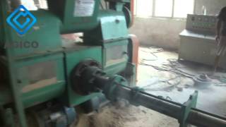 Biomass Briquette Maker 70mm Briquette Machine [upl. by Nath]