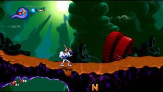 Earthworm Jim HD  New Junk City 720p [upl. by Enytnoel]