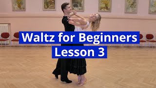 Waltz Intermediate Routine with Fallaway and Double Reverse Spin [upl. by Lang]