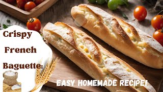 How to Make Irresistible Homemade French Baguettes [upl. by Ecydnarb81]