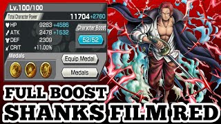 FULL BOOST SHANKS FILM RED GAMEPLAY [upl. by Wyon]