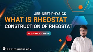 What is Rheostat  JEE physics [upl. by Ulund]