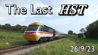 HST Farewell  Pines Express  Bournemouth Belle  26923 [upl. by Zaria112]