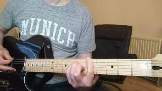 Moon Over Marin  Dead Kennedys Guitar Cover [upl. by Atineb]