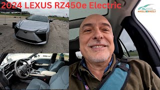 2024 Lexus RZ450e Electric SUV Review [upl. by Reckford]