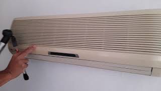 İnverter klima filtre temizleme Inverter air conditioner filter cleaning [upl. by Richard]