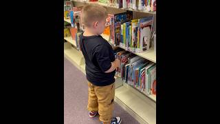 Kid Visits Library [upl. by Hube]