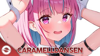 Nightcore  Caramelldansen Lyrics [upl. by Eirrotal]