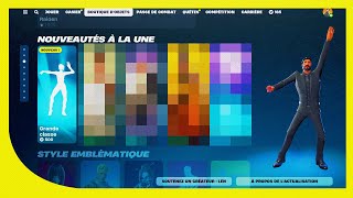 Danse ICONE  Boutique Fortnite du 20 Mars 2024 [upl. by Kina]