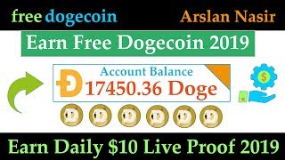 FreeDogecoin  Earn Free Dogecoin Every Hour  Earn Free Dogecoin  Earn Daily 10 Live Urdu Hindi [upl. by Pinter744]