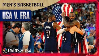 Team USA WINS GOLD over France as Steph Curry explodes to seal it  Paris Olympics  NBC Sports [upl. by Naltiac868]