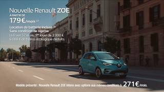 Pub Renault ZOE 100 électrique  Recharge [upl. by Nutsud836]