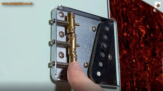 Telecaster Saddle Upgrade [upl. by Ree]